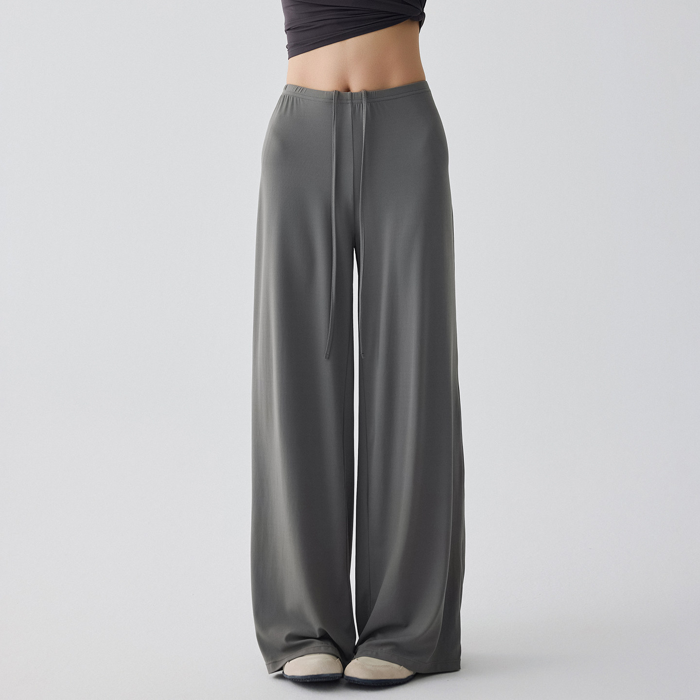 Loose-fitting High-elasticity Yoga Pants Quick-drying Casual Wide-leg Running And Fitness…