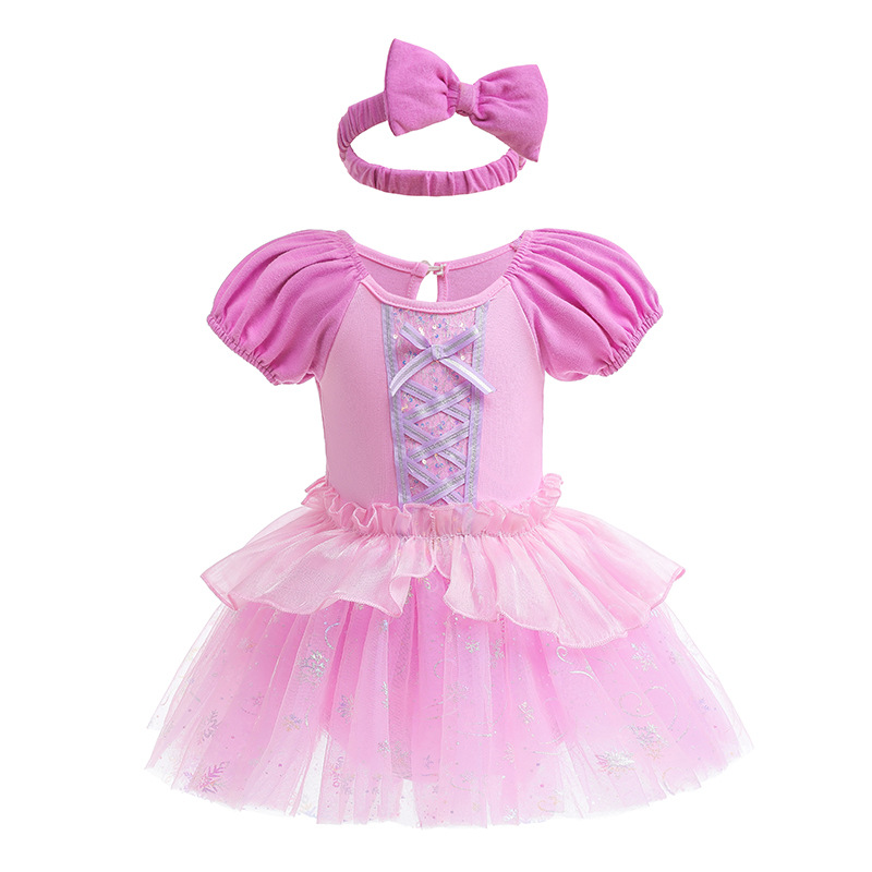 Baby Princess Romper Girls' Dress-style Jumpsuit