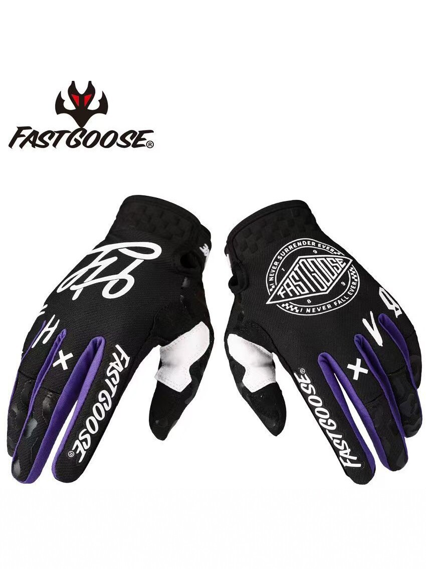 Cross Country Full Finger Riding Gloves Anti Slip Breathable Touch Screen Compatible For…