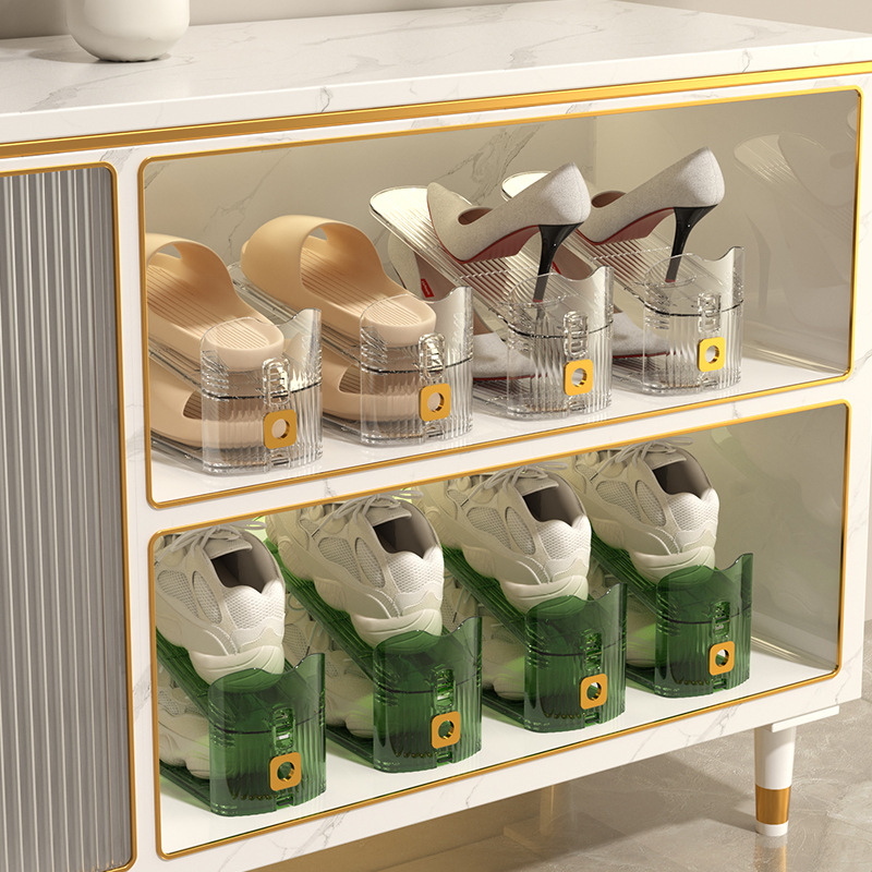 Shoe Cabinet Layered Slippers Storage Rack
