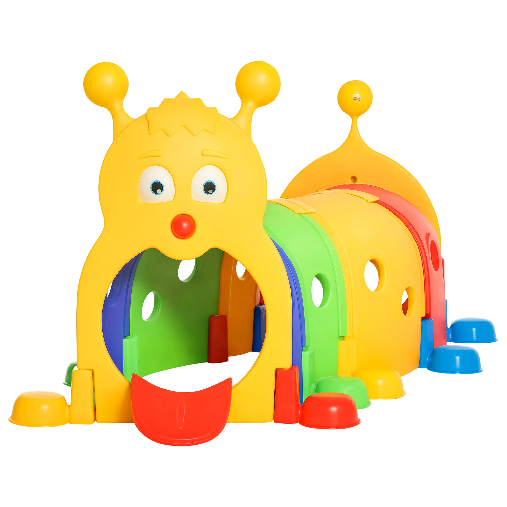 Lion Design Tunnel for Kids to Crawl Through, for 3-6 Years, Multicoloured