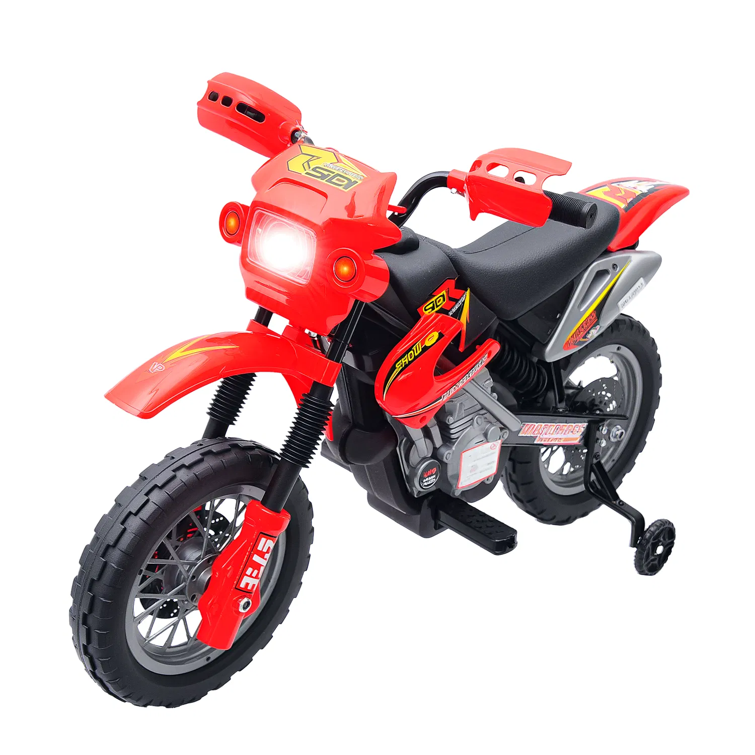6V Kid Electric Ride On Motorcycle Powered Dirt Bike Battery Scooter For 3-6 Year Old…