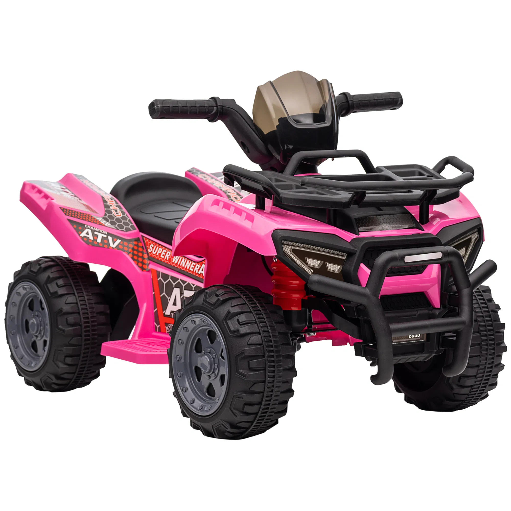 6V Kids ATV Quad, 4 Wheeler Battery Powered Electric Ride on Car with Music, Forward, for…