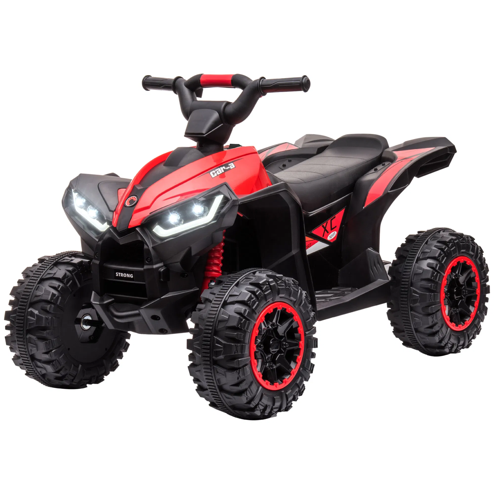 Kids 4 Wheeler Quad with Music, Headlights, High & Low Speed, Kids ATV for 3-5 Years Old…