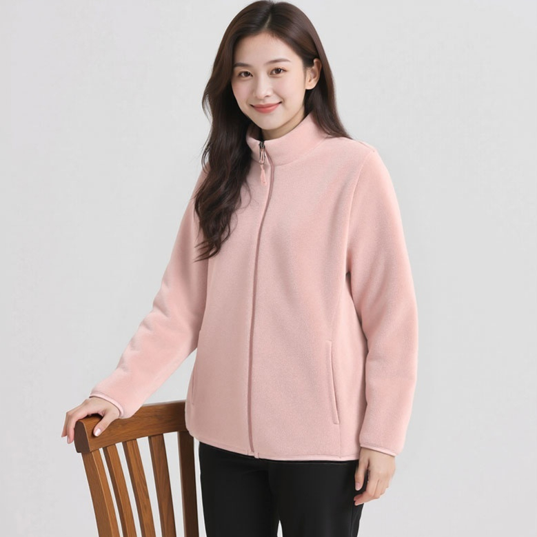 Women's Winter Cardigan Fleece Jacket Coat