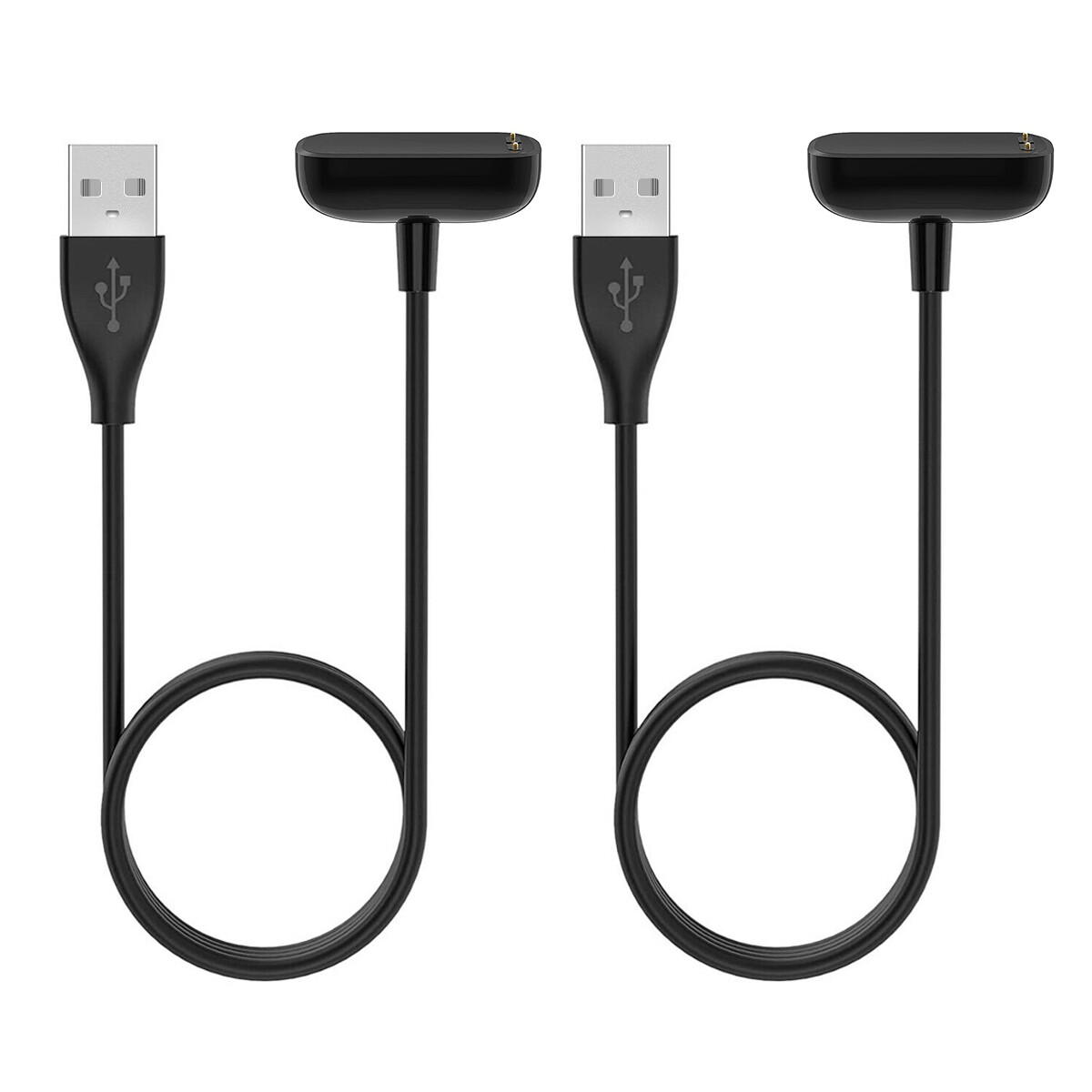 2-Pack USB Magnetic Charging Cable Charger For F Itbit Luxe Charge 5 Charge 6