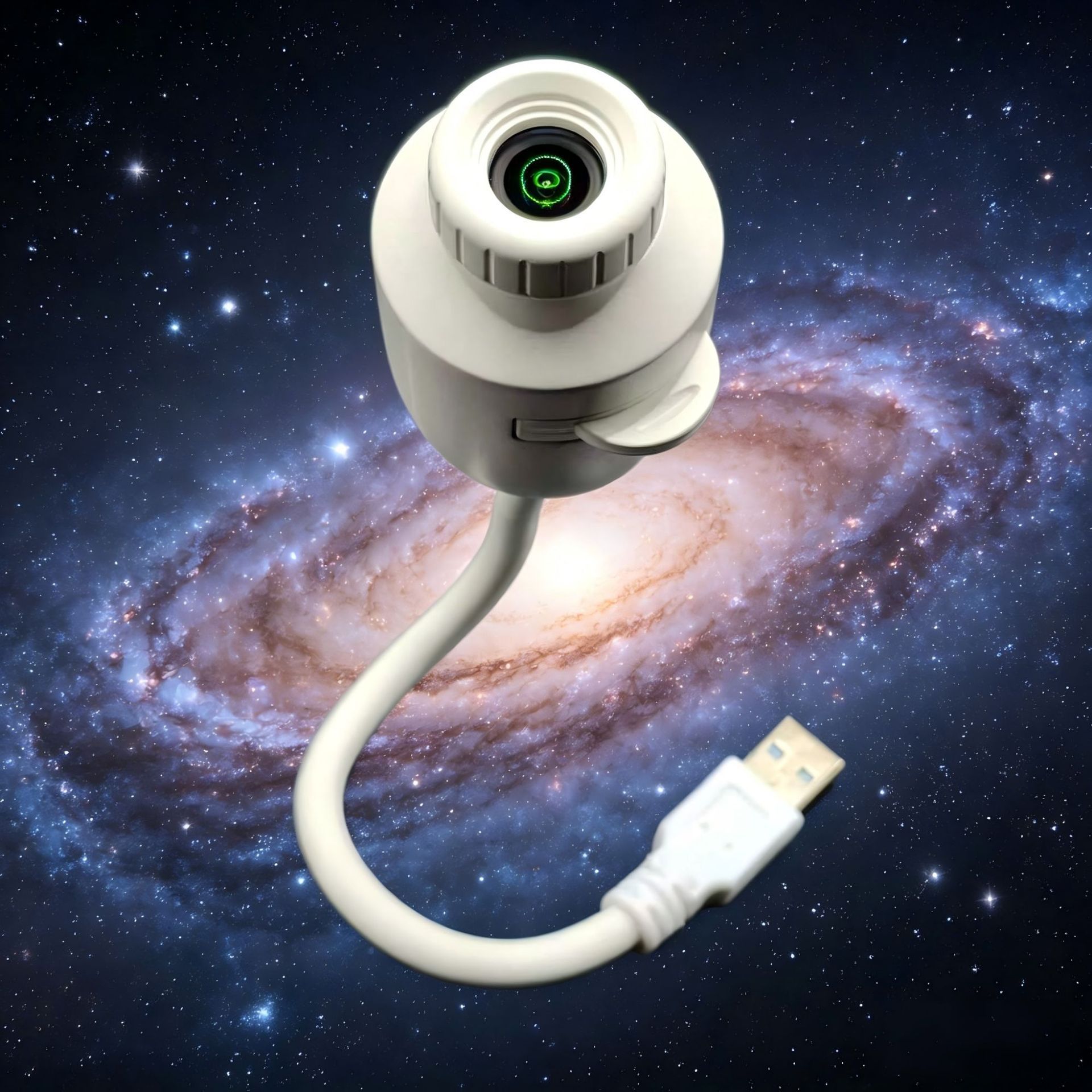 Car-mounted USB Starry Sky Light Full-sky Projection Lamp