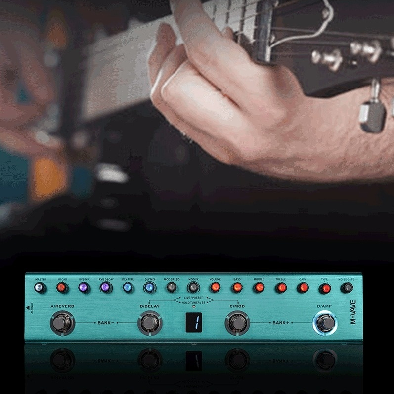 Electric Guitar Effects Unit, Multi-effects Processor, Delay, Reverb