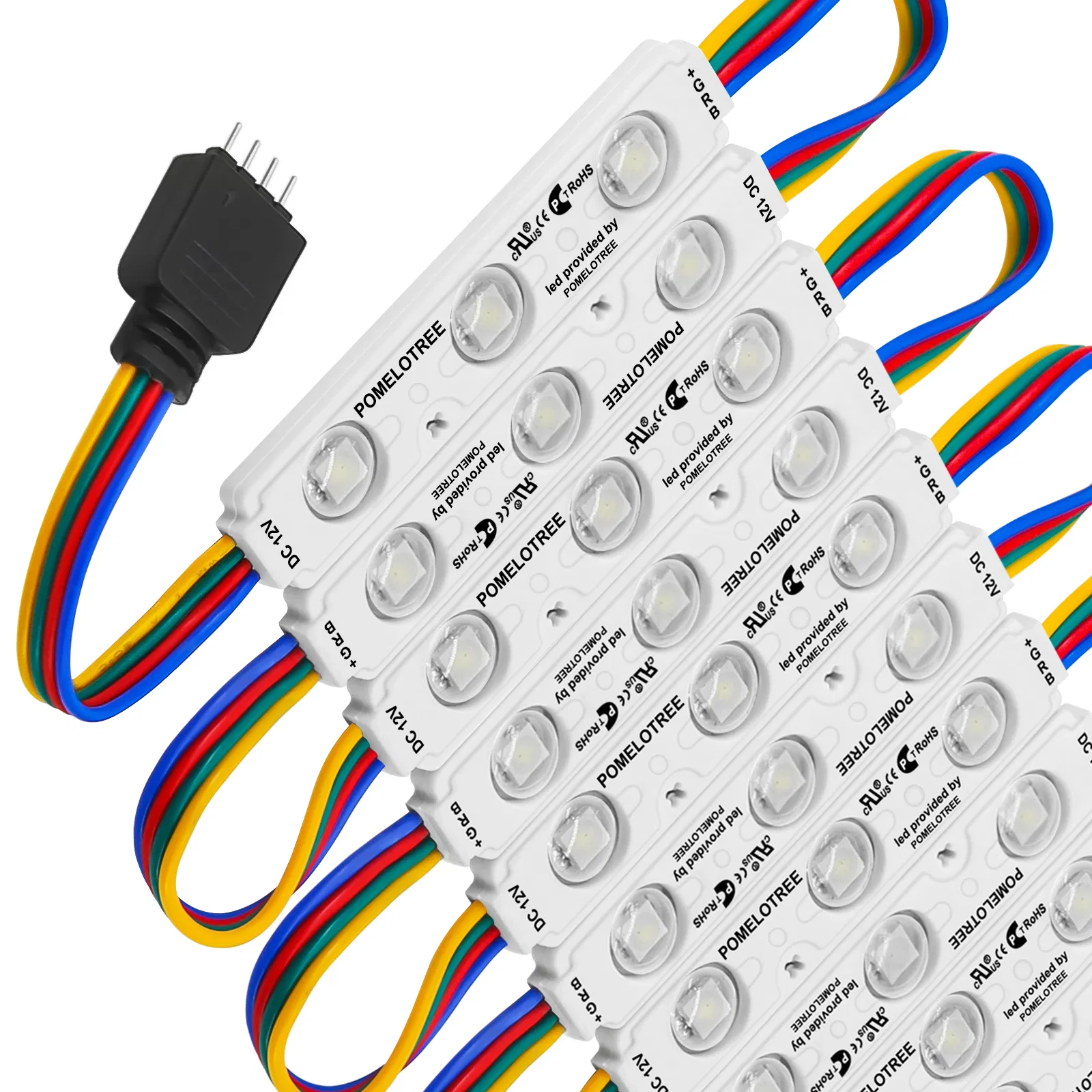 Waterproof 5050 SMD RGB LED Module Light Store Front Window Letters Sign Lamp (TK/TEMU…
