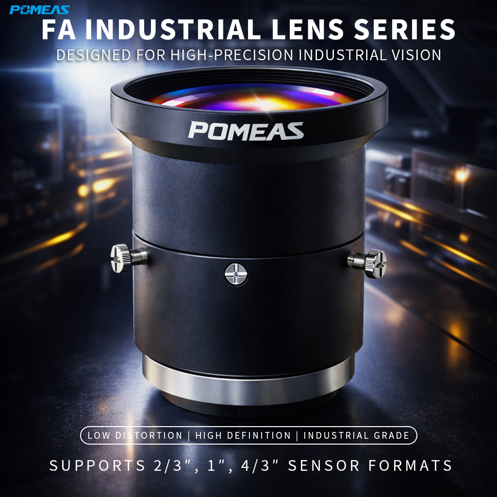 16.33mm 1MP 2 3 Inch C Mount Industrial FA Lens F12 Low Distortion With Focus And Iris…
