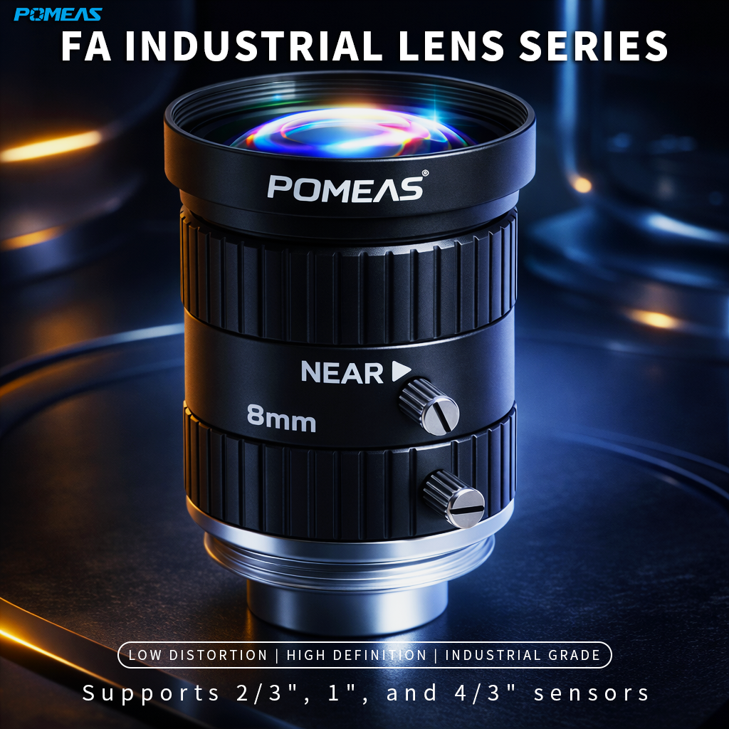 LFEHH-0828M 8mm F2.8 10MP Fixed Focal Length Machine Vision Lens For 2 3 Inch Industrial…