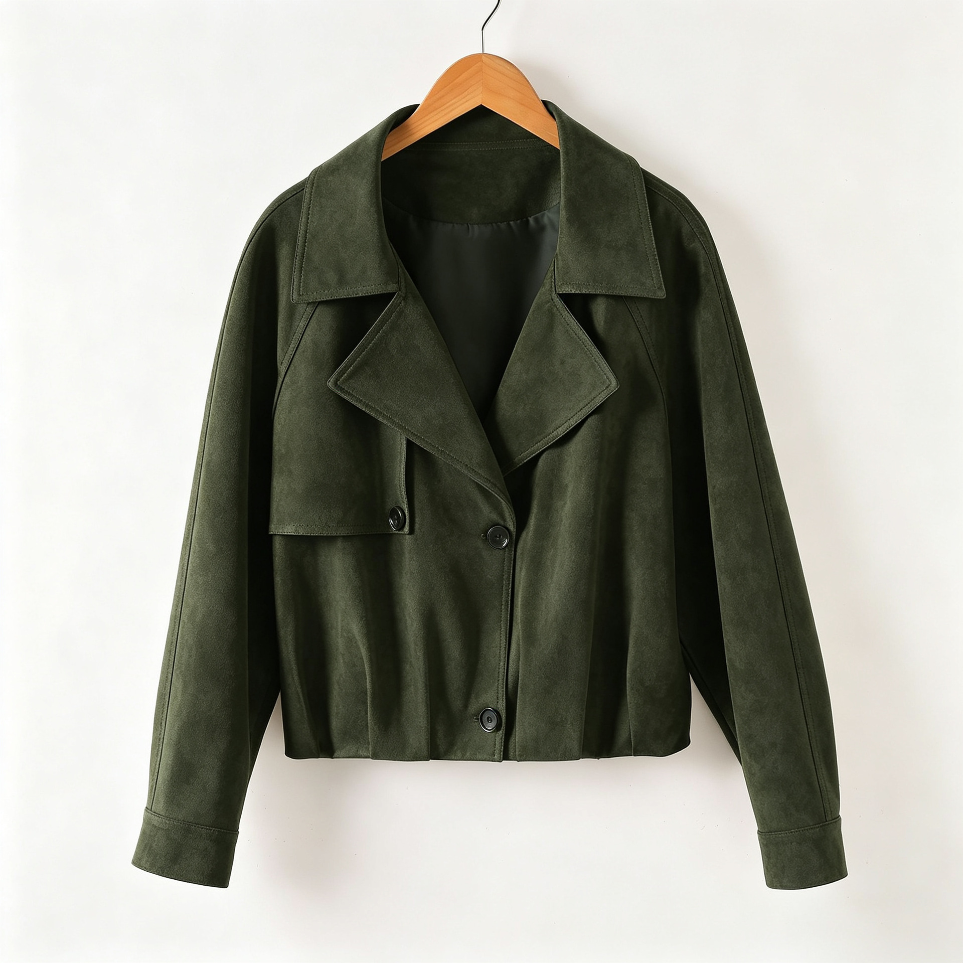 Korean-style Short Leather Jacket For Women