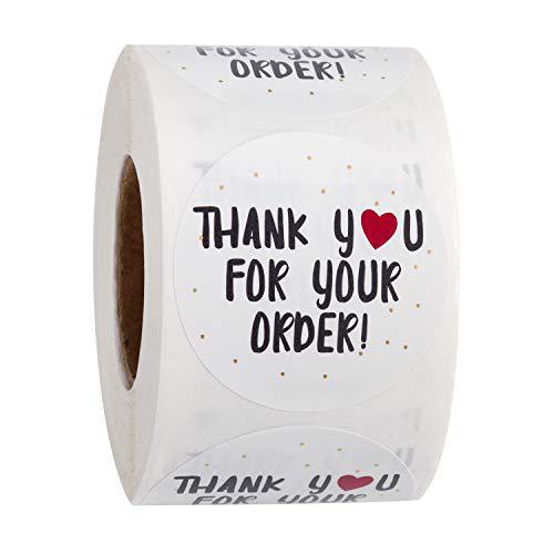 Roll Sealing Sticker Thanks Handmade Craft Decoration