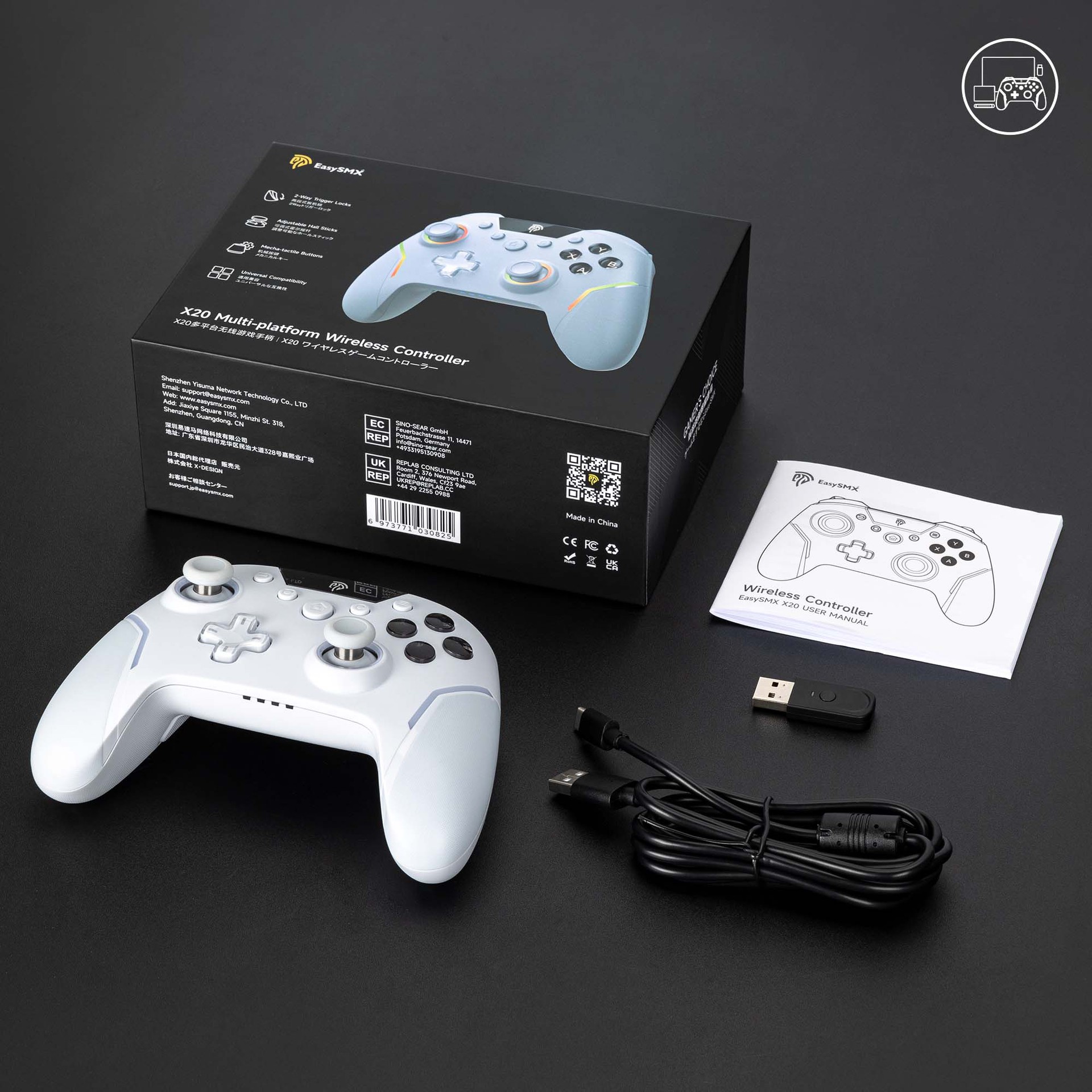 Game Wireless Steam Elite Controller