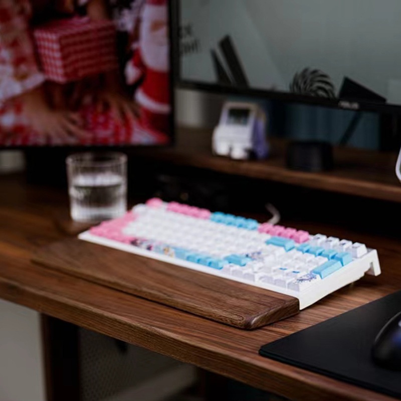 Keyboard Palm Rest Wooden Wrist Rest Mouse Rest Wrist Pad