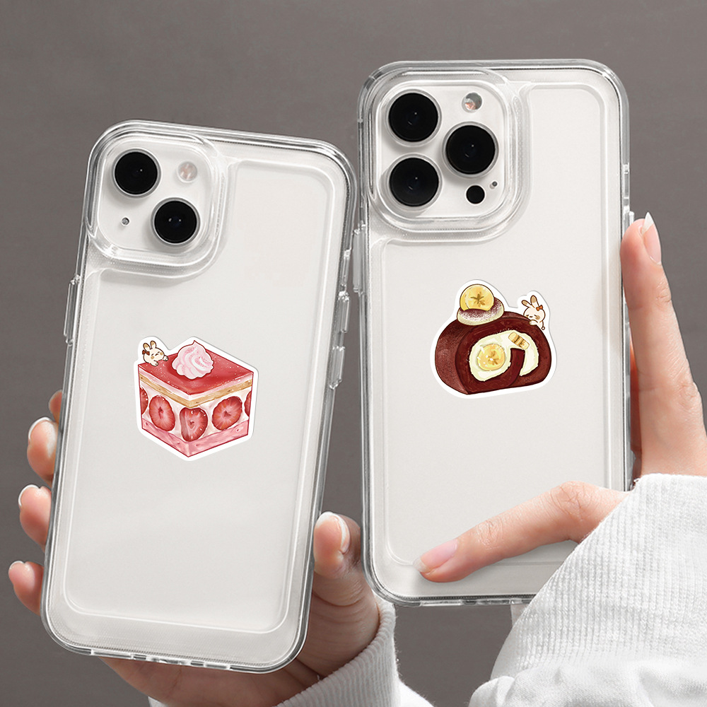 40 Original Hand-painted Cartoon Dessert Painting Phone Case Journal Book Computer IPad…