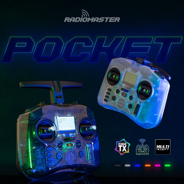 Pocket Remote Control Hall Rocker Portable Elrs Protocol