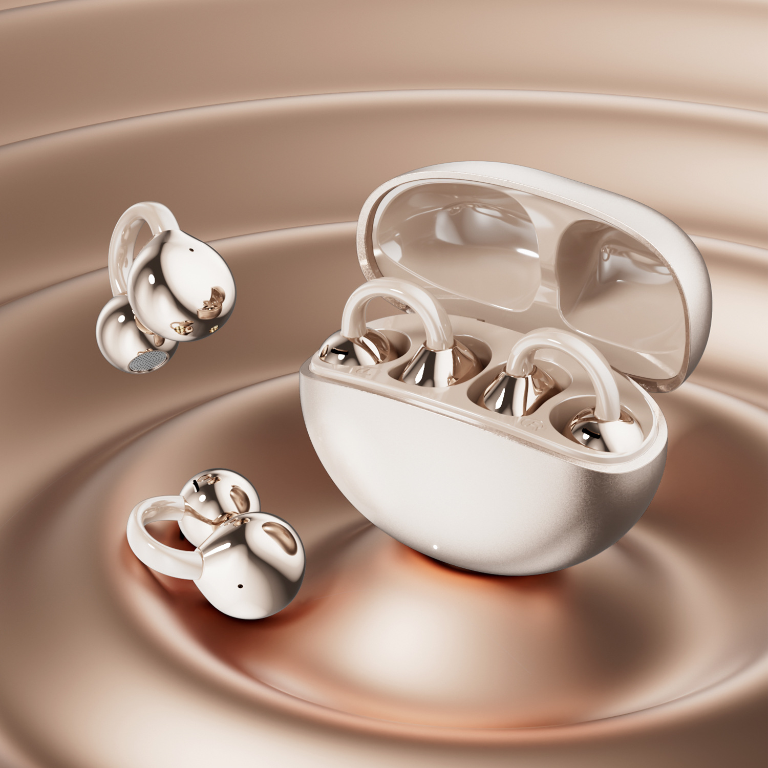 GL8 Selected Private Model Earphones High Beauty Earclip Type Wireless Bluetooth Earphones
