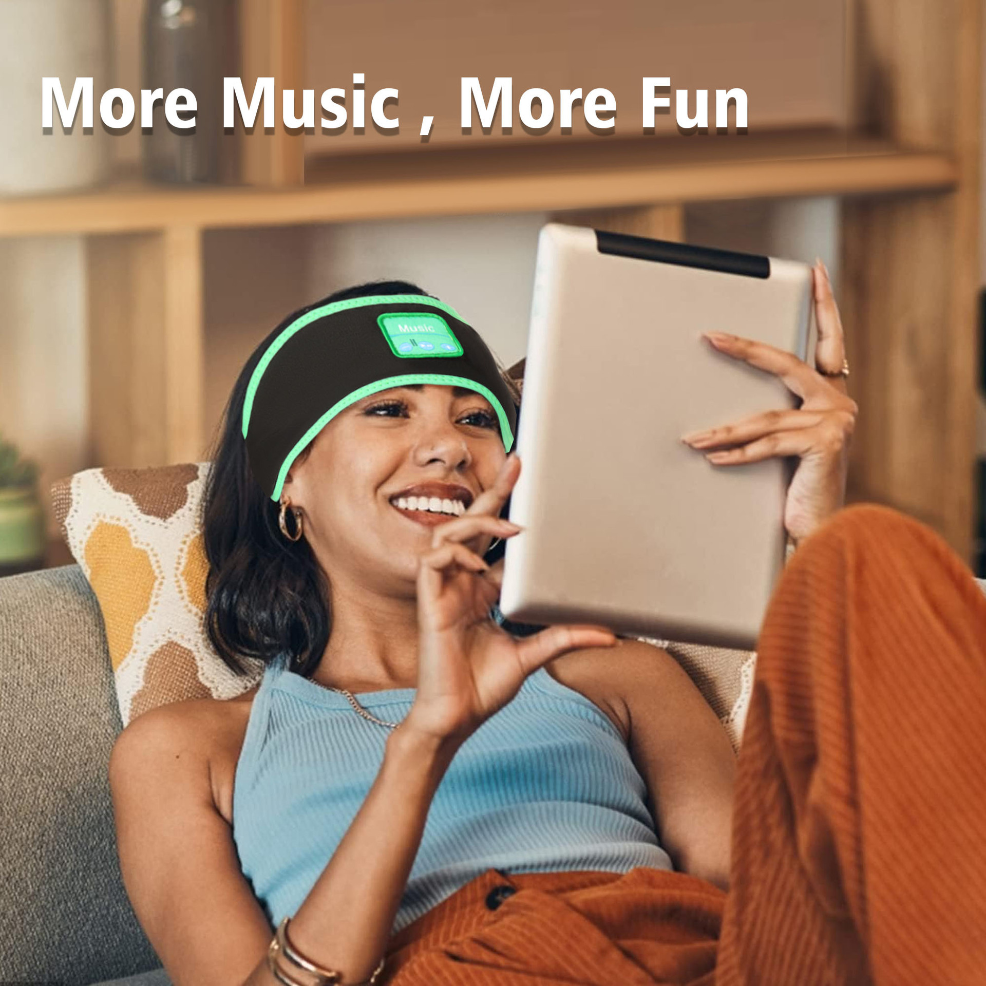 Sleeping Bluetooth Headphones Sports Headband