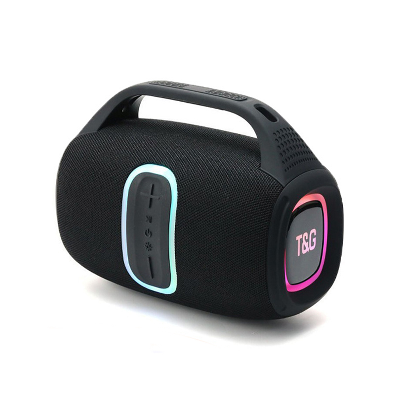 Portable Speakers With Dynamic Colourful LED Lights Bluetooth Speaker For Home Outdoor…