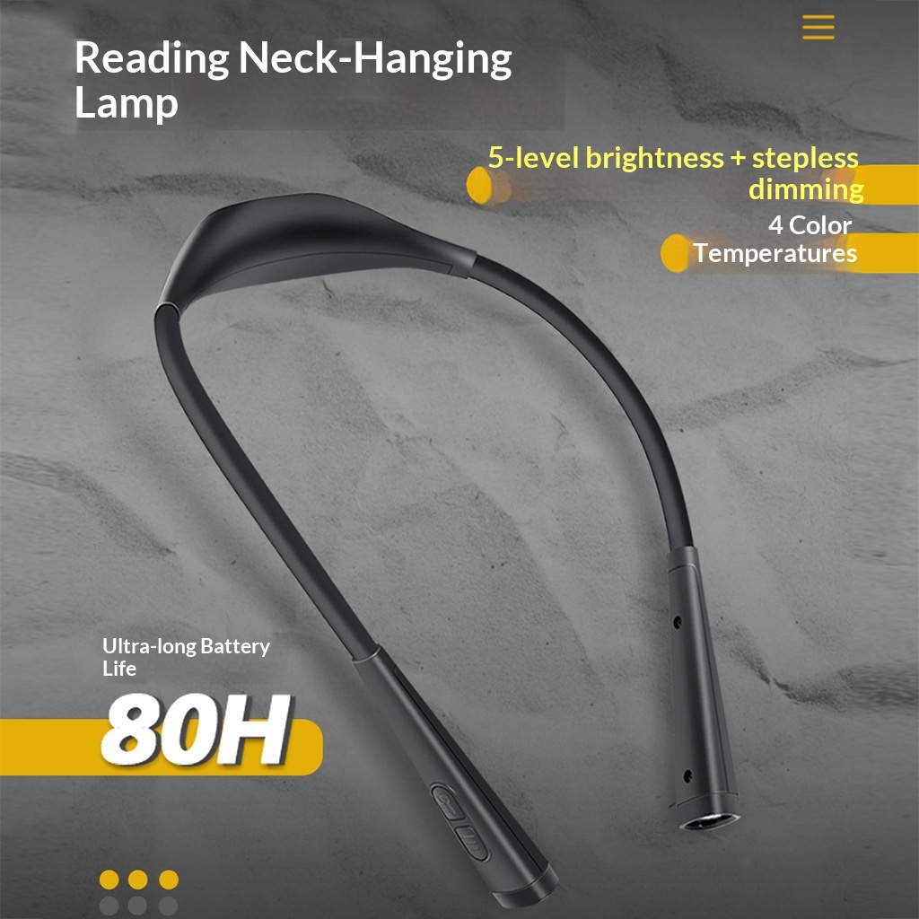 Portable Charging Neck-Mounted Repair Light