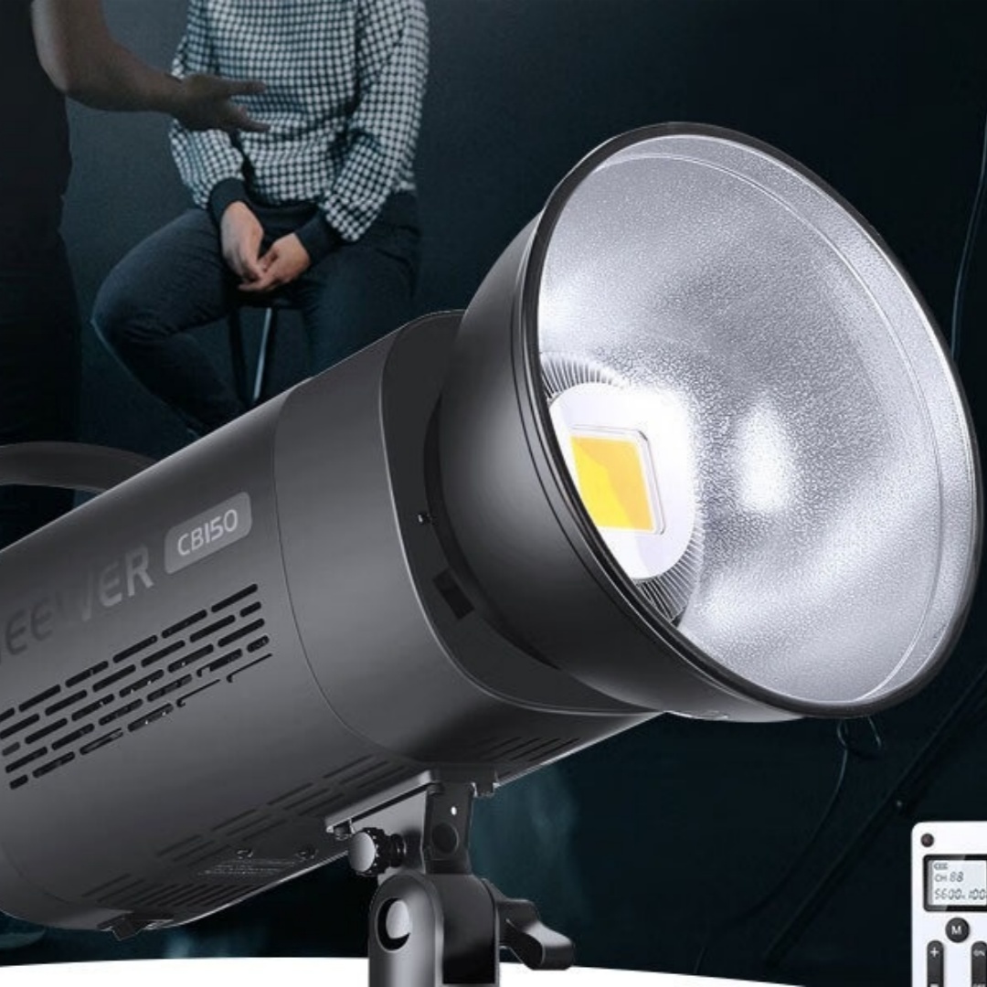 Studio LED Fill Light For Live Streaming Complete With A Softbox Bracket And Spotlights