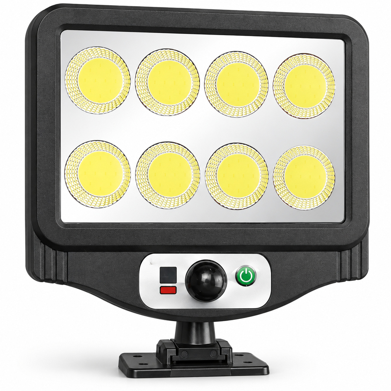 Solar Powered Rechargeable Motion Sensor COB LED Work Light 1500mAh For Auto W781 8 Street