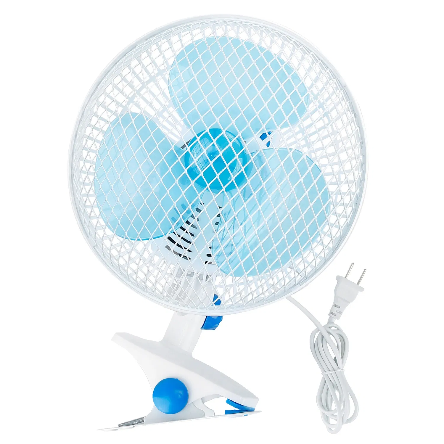 Clip On Fan 2 Speeds Quiet Clamp Fan Adjustable Tilt Auto Shaking Fan Wall Mount Personal…