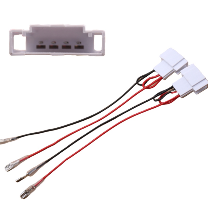 Car Speaker Harness Adapter Compatible With VW Passat Jetta Golf Touareg Beetle Eos GLI…