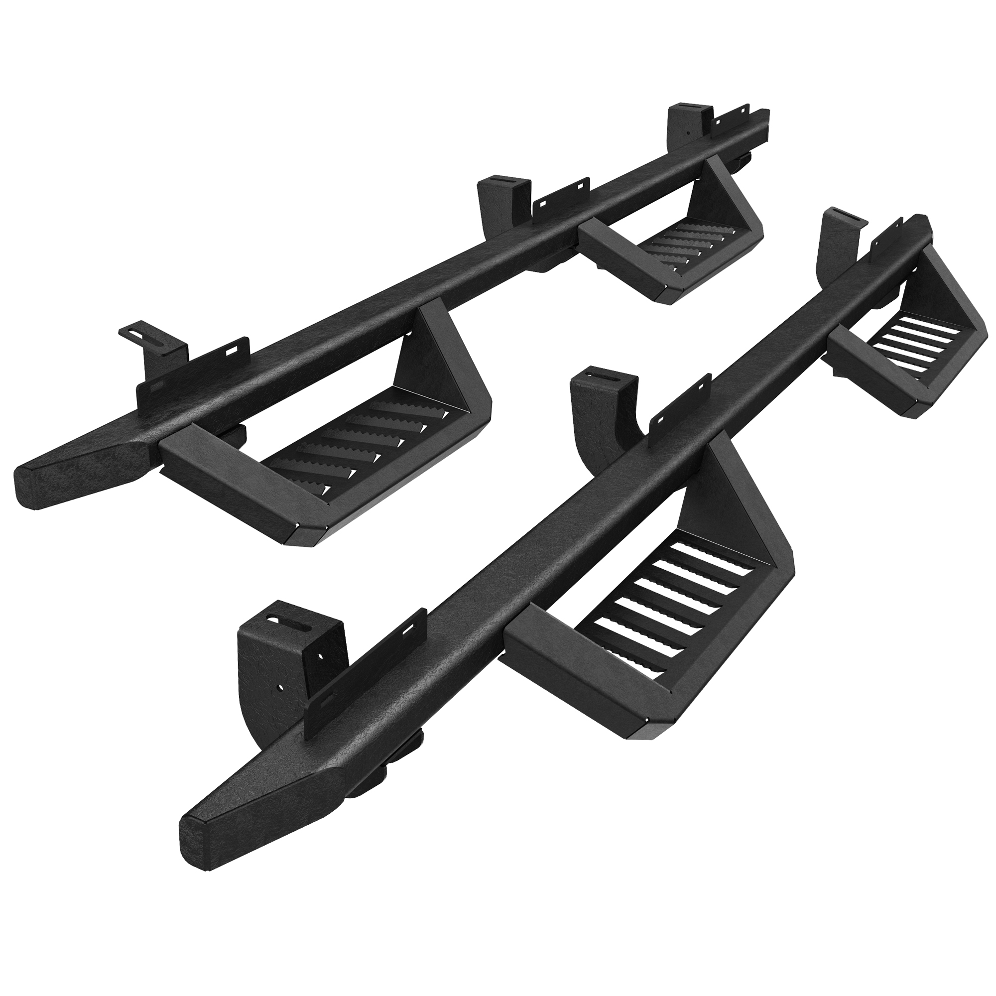 Bars Running Boards Compatible With Wrangler JK 4 Doors