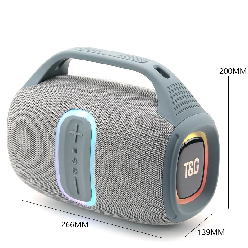 Portable Speakers Boombox Speaker With Dynamic Colourful LED