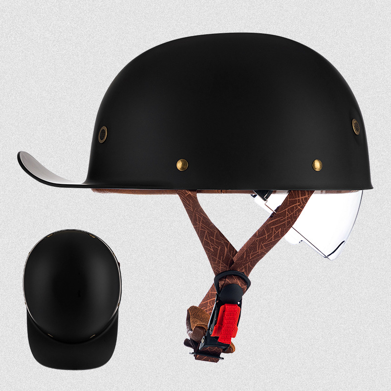 Retro Minimalist Versatile Motorcycle Helmet