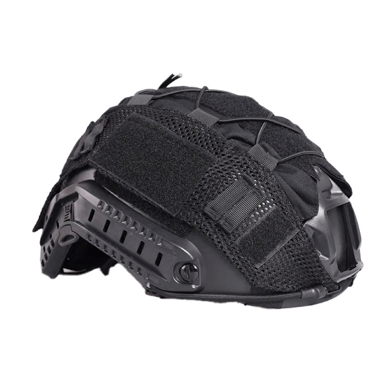 Camouflage Helmet Cover With Elastic Cord Tactical Camouflage Helmet Cover