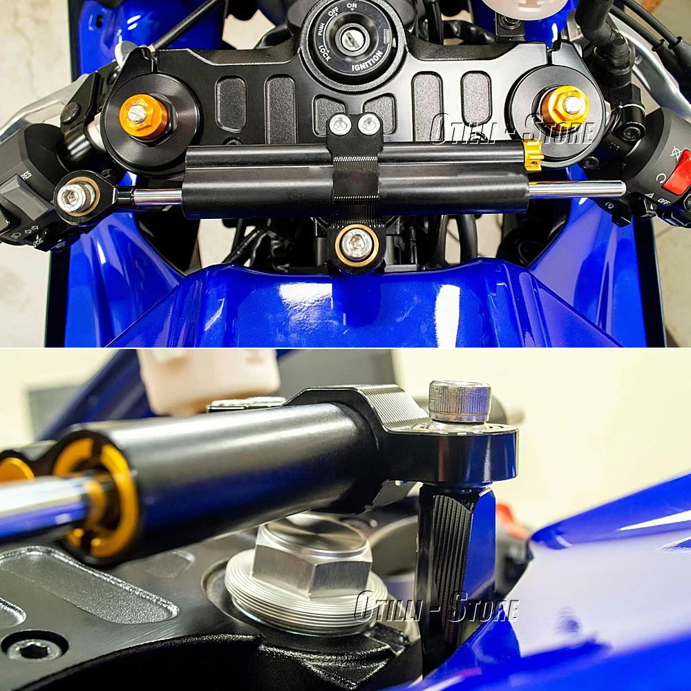 Modified Damping Titanium Ruler To Prevent Front-end Wobblesteering Damper