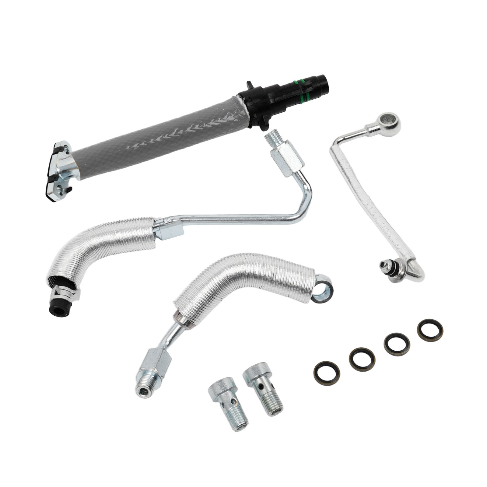 4-Pack Turbo Oil Return Drain Line Oil Feed Pipe Kit For Encore -Sonic Cruze Trax