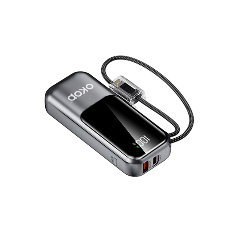 KP-729 Best-selling 10,000mAh Fast-Charging Power Bank Lightweight Portable High Capacity…