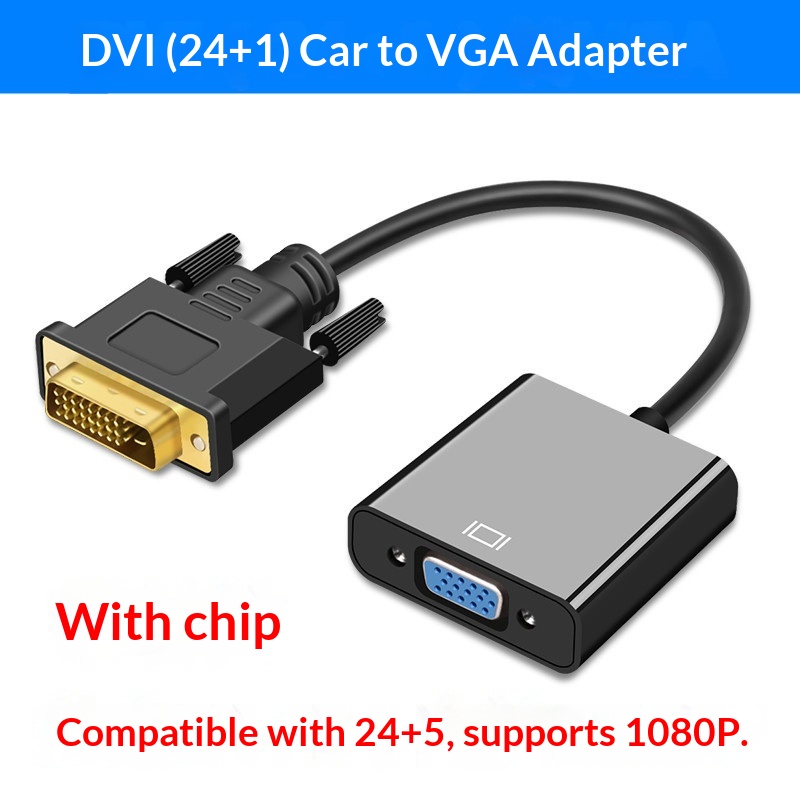 Monitor Interface Adapter Cable Plug Converter