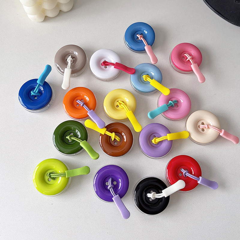 3D Button Phone Airbag Holder Retractable And Portable