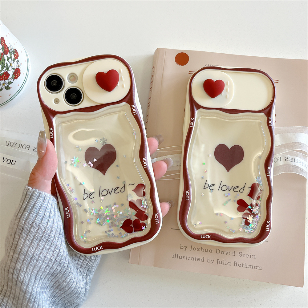 Suitable For Liusha Loving-Heart Phone Cases