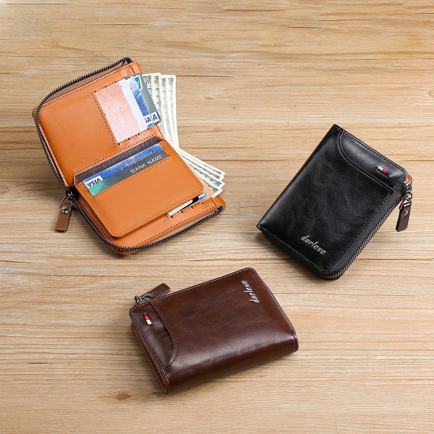 Mens Anti-Skimming Magnetic-Proof Wallet