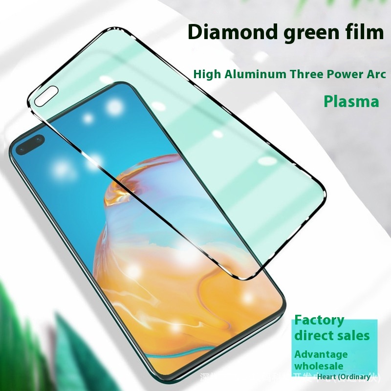 Mobile Phone Film Real Me Electroplating HD High Aluminum Full Screen