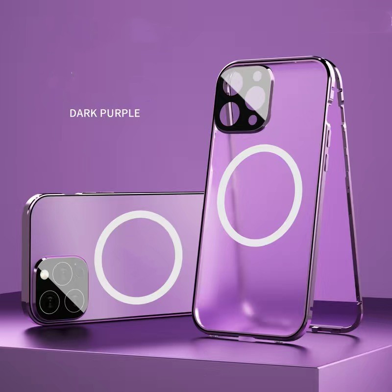 Phone Case Magsafe Magnetic All-inclusive Double-sided Glass Anti-fall Shell