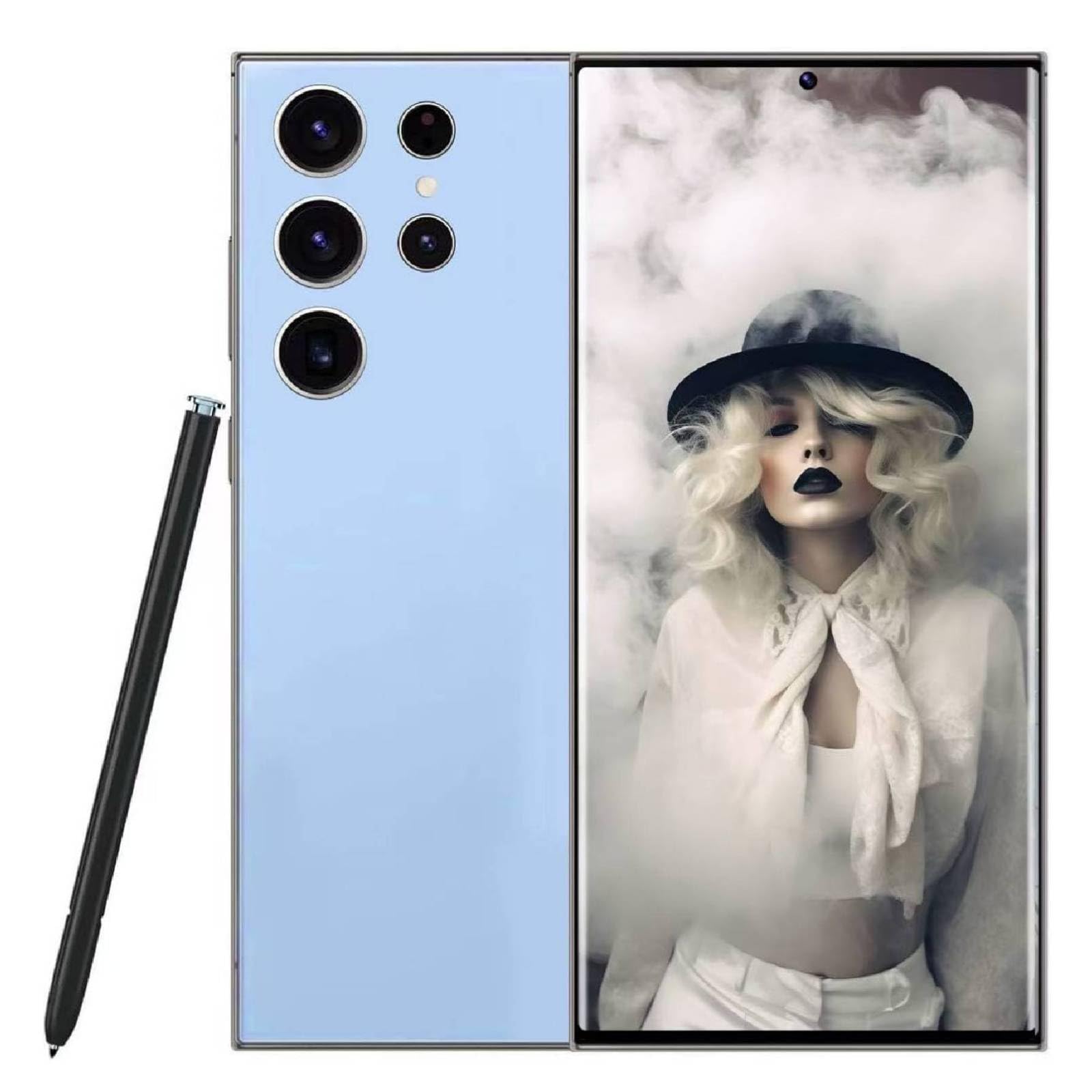 24 Ultra Cell Phone 8GB-256GB Unlocked Phone,5GSmartphone With Tool Pen, Android 14.0…