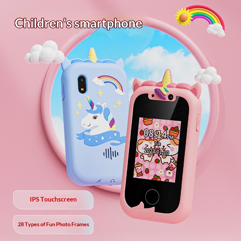 Dual-camera Touchscreen Kids Phone For Educational Early Learning