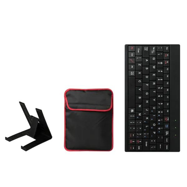 Tablet PC Sleeve Bag Case Stand For Tablet Under 10in With USB Mini Keyboard Two Layer…