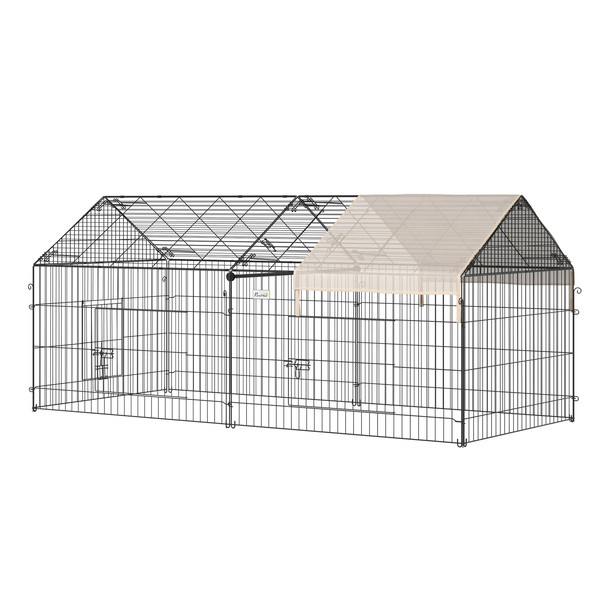 87x41x41-IN Catio Rabbit Guinea Pig Cage Chicken Coop Run, Small Animal Enclousure…