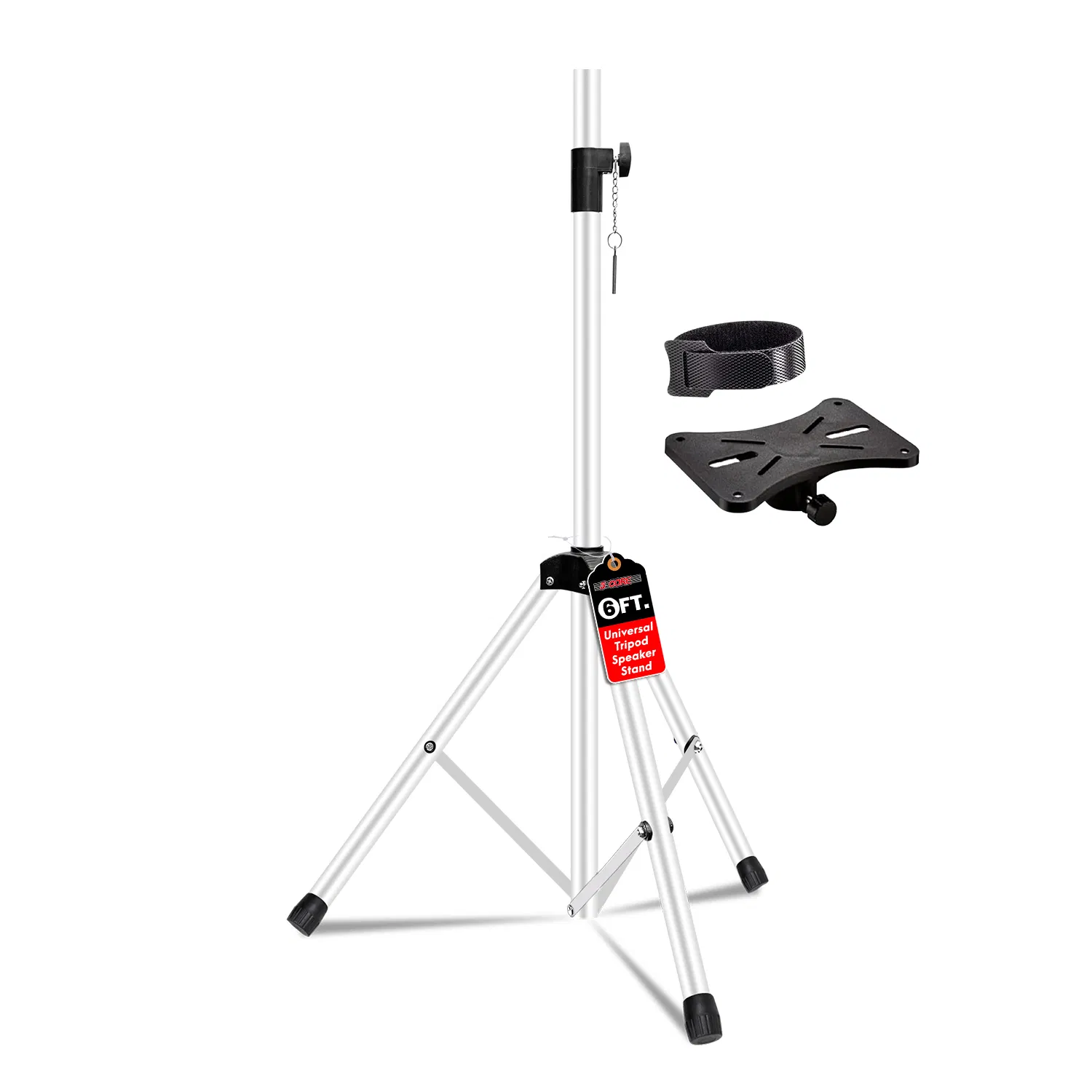 5 Core Speaker Stand Height Adjustable PA DJ Tripod Studio Monitor Stands w 35mm…