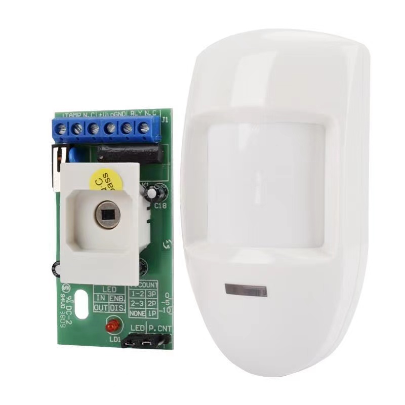 Wired Pir Motion Sensor Passive Infrared Detector Wall Mounted Warning Alarm Relay Home…