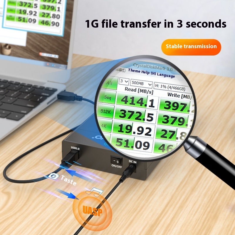 USB Interface SATA Serial Hard Disk Box