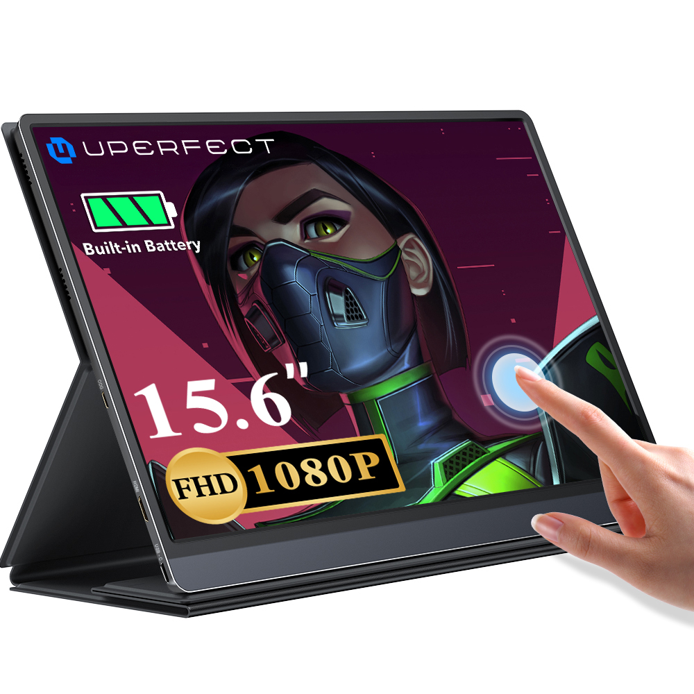 UPERFECT UTouch G16 15.6 Inch 120Hz Portable Gaming Monitor For Steam Deck Built-in…